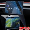 Für Tesla Model 3 Highland Model Y Juniper 2026 Gehärtetes Glasfolie Schutzfolie Rückseite Mittelkonsole Touchscreen Schutzfolie
