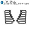 Black Auto Exterior Head Light Grille Air AC Outlet Vent Frame Decoration Cover Trim ABS Accessories For Toyota Tacoma 2024 2025