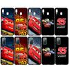 For iPhone 16 15 XR Samsung Galaxy S24 S23 Plus Xiaomi Redmi Note 13 12 11 Pro Max 14 OPPO Huawei Deksel Superbil Biler Lynet McQueen 95 Telefondeksel