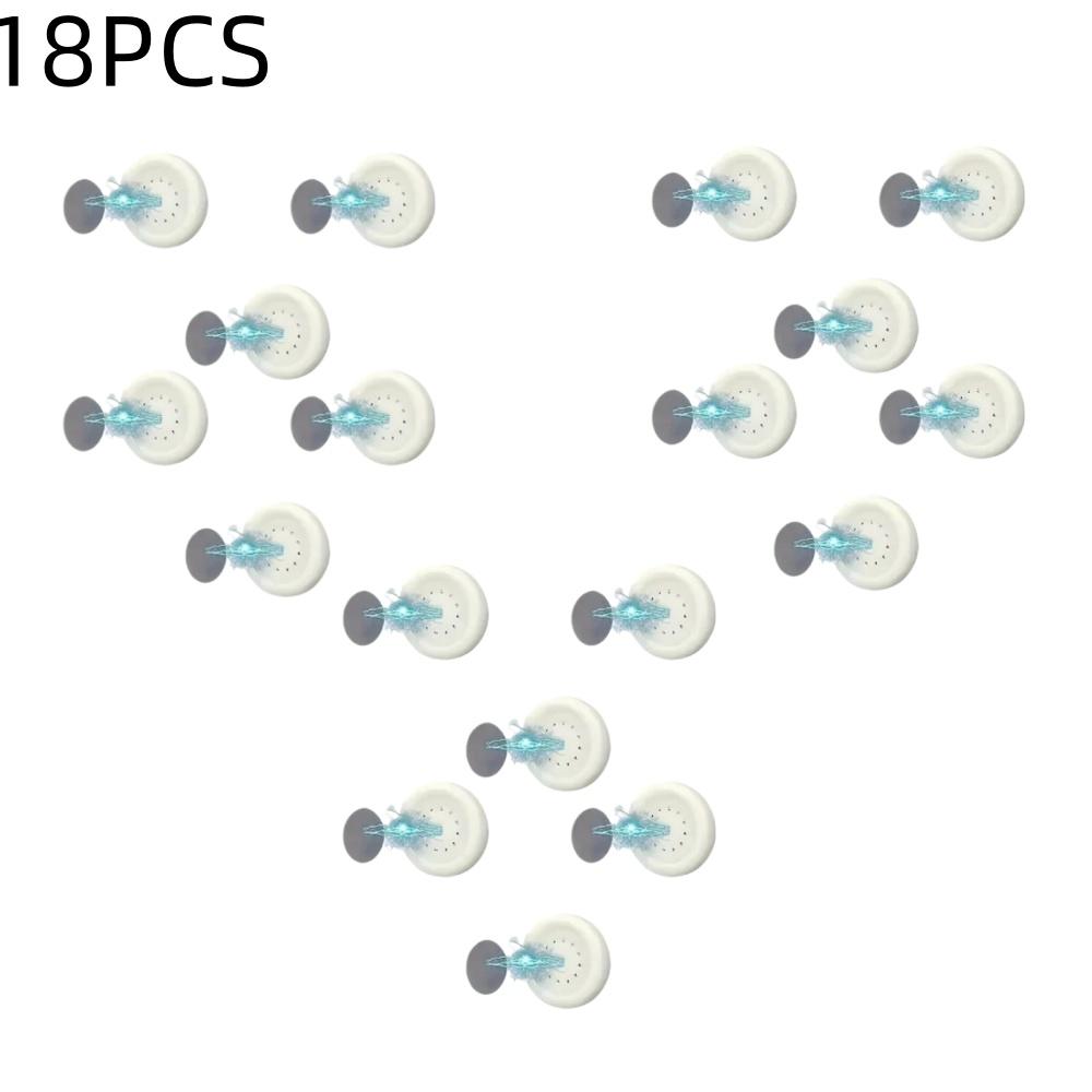 3/6pcs No Drill Magnetic Remote Holder - Wall Mount for TV/AC/DVD Remotes White Space-Saving Design Cup Holders 5
