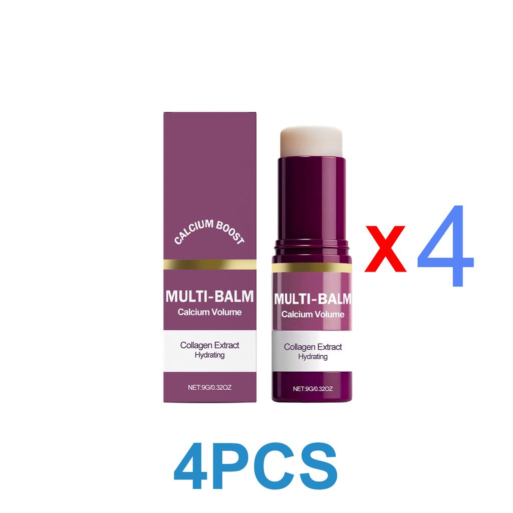Anti Aging Calcium Multi Balm Hydrating Firming Soothing Dryness Repair Brighten Skin Tone Deep Moisturizing Face Cream Stick