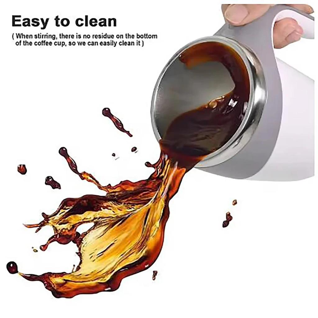 Automatic Stirring Cup, Multifunctional ElectricCoffee Cup, Rotating Magnetic Cup, Stainless Steel Cup, Milk cup, Mug,