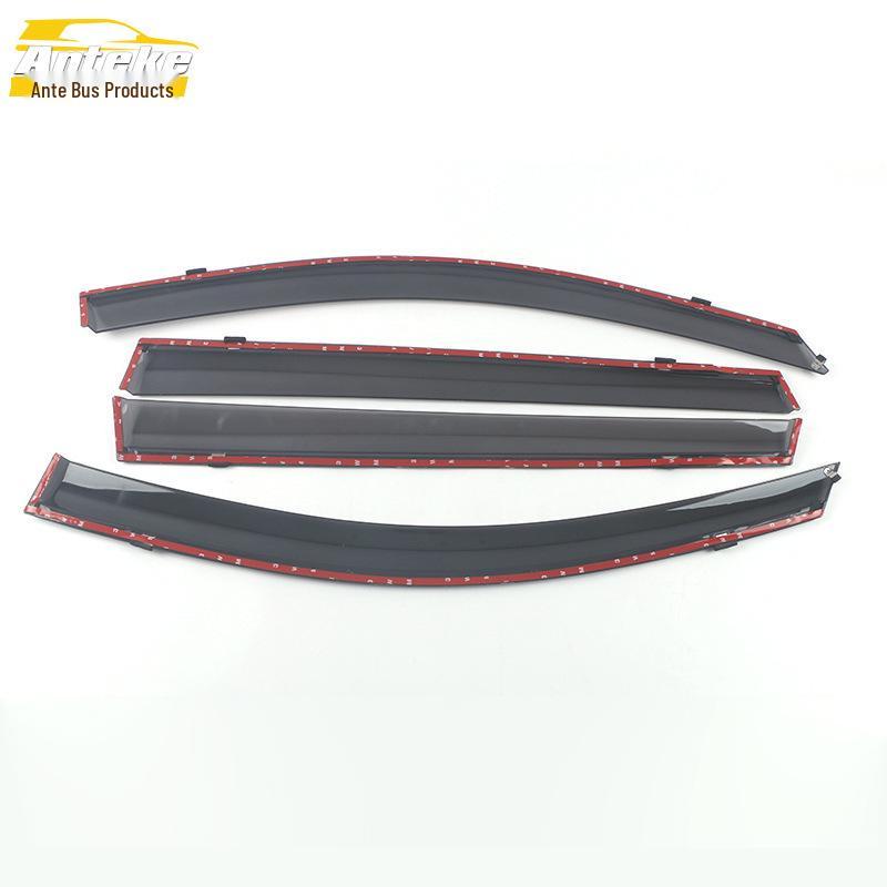 Rain Deflector 3D Stainless Steel Bright Strip Decorative Sticker for Dongfeng Fengxing S500/SX6