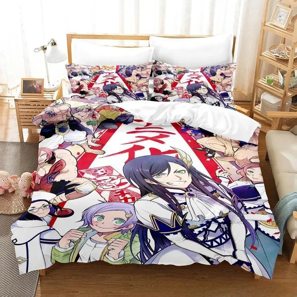 Record of Ragnarok Sängklädesset Enkelt Twin Full Queen King Size Sängset Vuxen Barn Sovrum Påslakanset 3D Anime Lakan Set