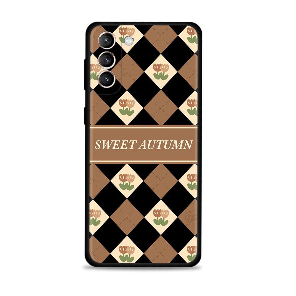 For Samsung S20 Fe Case Galaxy S21 Ultra S22 S10 S20 S9 S8 Plus S22ultra Note 20ultra 10plus Funda Luxury Nice Design Pattern