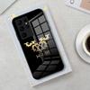 His I-Infernal M-Majesty Phone Case For Samsung S26 S25 Edge Ultra 23 22 21 20 Ultra Plus S24 Fe Glass Cover