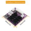 Server  Power Conversion Board 2 Ports  6pin Adapter Card 12V Graphics Power Supply Board for  Mining