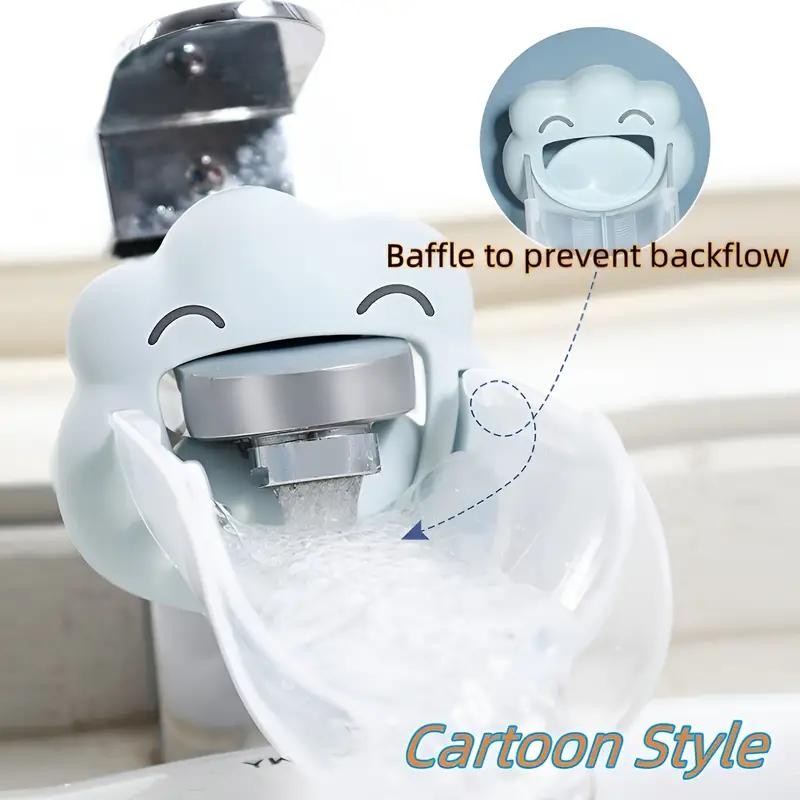 Grifo auxiliar de agua ajustable para lavado de manos para niños extendido para cocina y baño