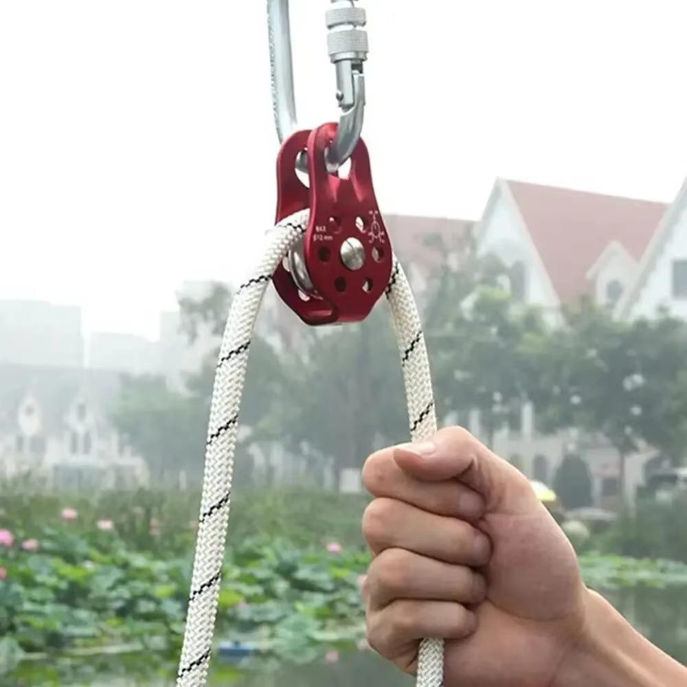 High Temperature Resistance Swivel Lifting Rope Pulley Climbing Pulley