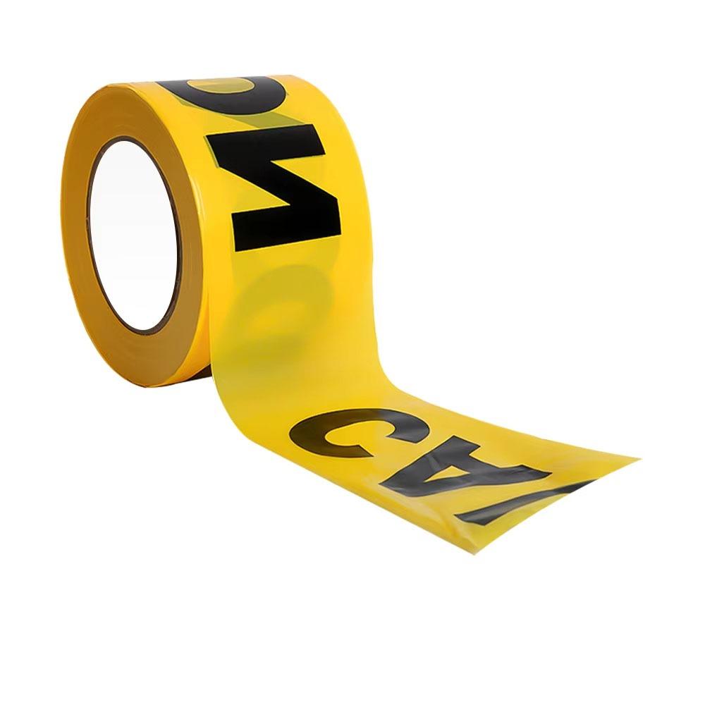 

Bright Yellow Hazard Tape Premium Yellow Barricade Line Danger Isolation Line Party Decoration жёлтый