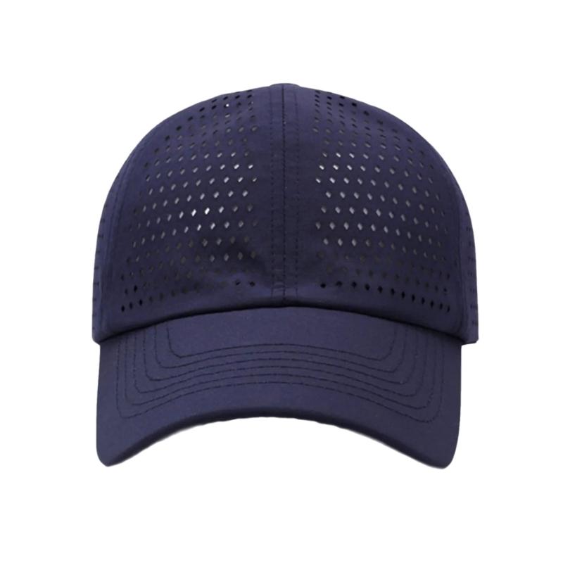 Sporty Polyester Sun Hat Adjustable Unisex Hat Sweat Wicking Design Outdoor Hiking Accessories