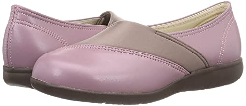 Kaihoshugi KHS-L158 Women's Comfortable Lightweight Flat Shoes, Berry, Size 22.0 cm, 3E