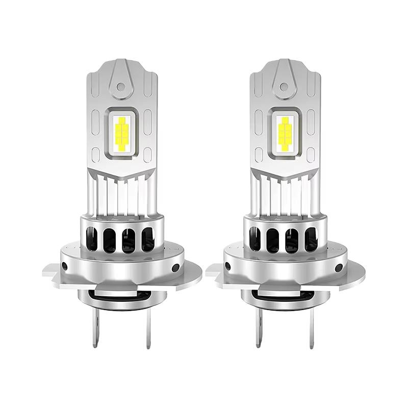 H7 Headlight H4 Bi LED Bulbs for Car CANBUS 6500K 1500W High Power Auto Lights Mini Wireless Turbo Fan Automobile LED Headlamp
