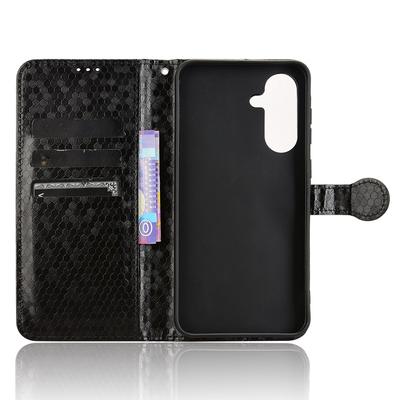 For Samsung Galaxy A36 5G Wallet Case Dot Pattern Imprint PU Leather Phone Cover