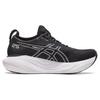 Asics Gel Nimbus 25 Wide Black Pure Silver Women Sneakers 1012B437-001