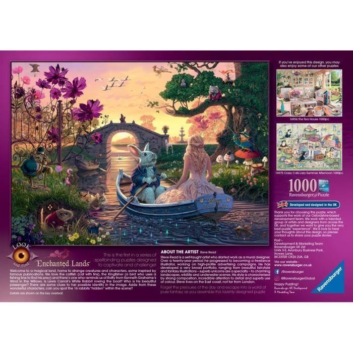 Puzzle 1000 pièces Le pays des merveilles - Ravensburger - 16962 - Fantastique - Adultes et enfants dès 14 ans
