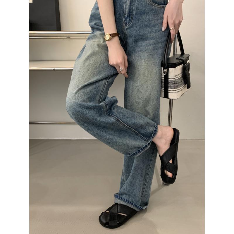 Retro Flat-bottomed Bag Head Half Slippers Women's Shoes Outer Wear 2025 New Spring and Summer Woven Lazy Sandals