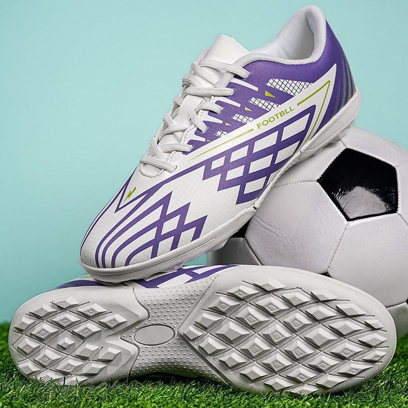 Football shoes boys low-top primary and secondary school students competition training shoes artificial grass long nails broken nails sports shoes