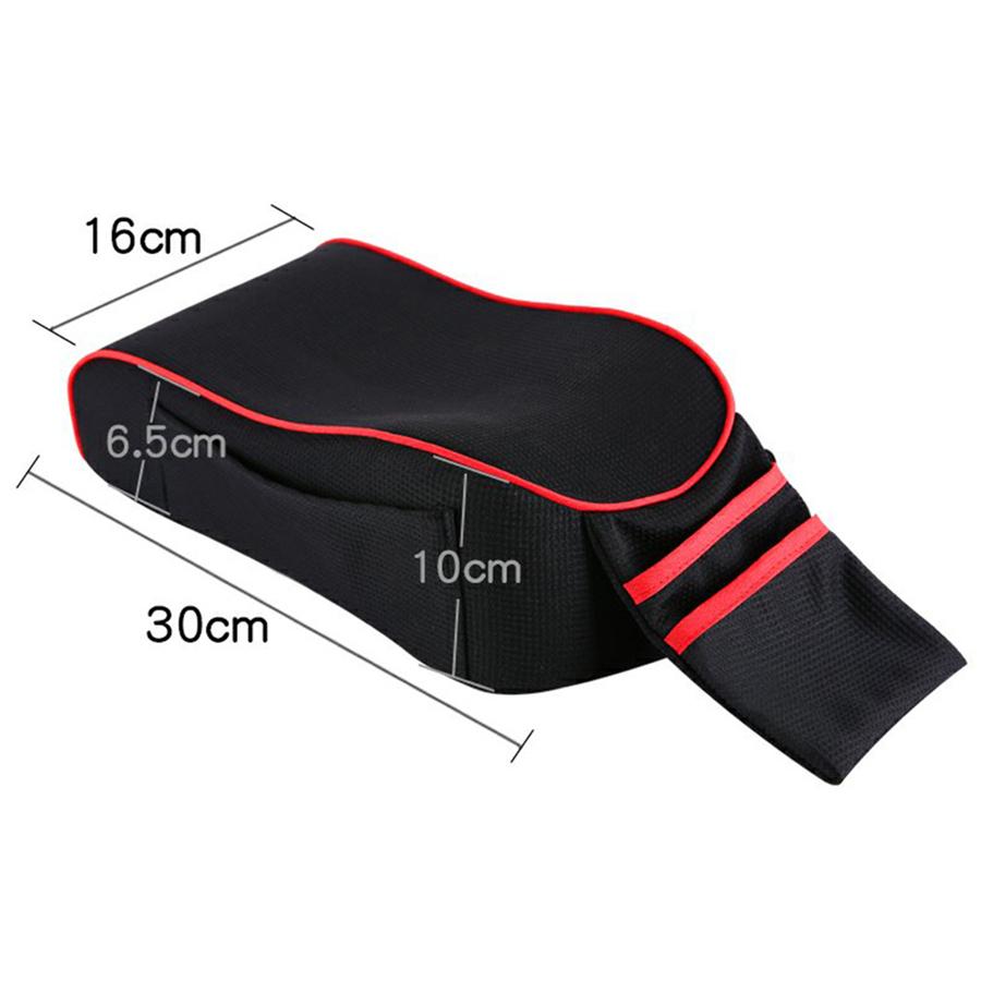 Car Cotton Memory Foam Armrest Pad Cover Center Console Box Protecter Dustproof