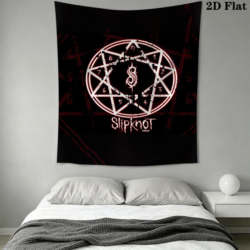 Slipknot All Hope Gone Tapestry Tapestry Wallmounted Background Cloth Background Cloth Christmas Gift Soft