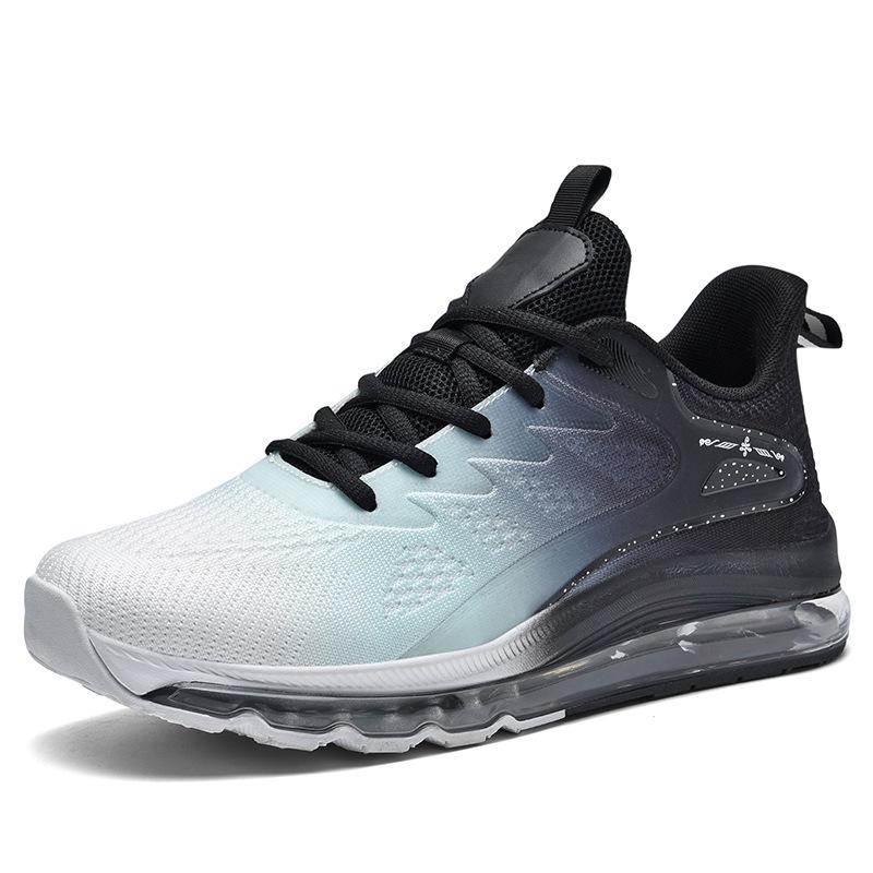 Herren Flyknit Mesh Laufschuhe mit Luftpolsterung & weicher Sohle - Lässig, leicht, trendiges Sommer-Schuhwerk für Marathon & sportliche Aktivitäten.