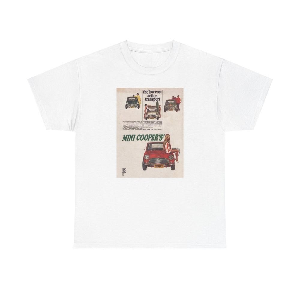 

Vintage Retro Small British Car Unisex Heavy Cotton T-shirt Tee, T-Shirt, Shirt, Classic M