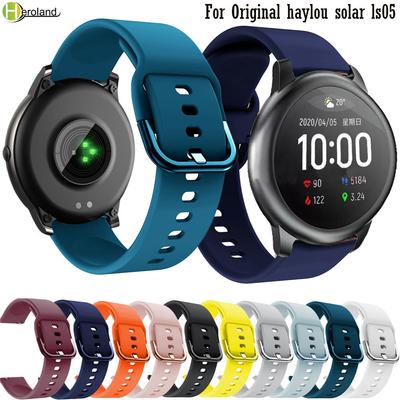 Σπορ σιλικόνη 22mm Λουράκι Ρολογιού Για Xiaomi haylou solar ls05 λουράκιΈξυπνα Βραχιόλια Βραχιόλι πολύχρωμο αξεσουάρ μόδας