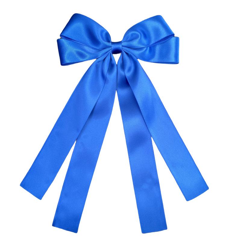Euro-Korean Double Bow Ribbon Hair Clip - Versatile, Elegant Princess Headwear
