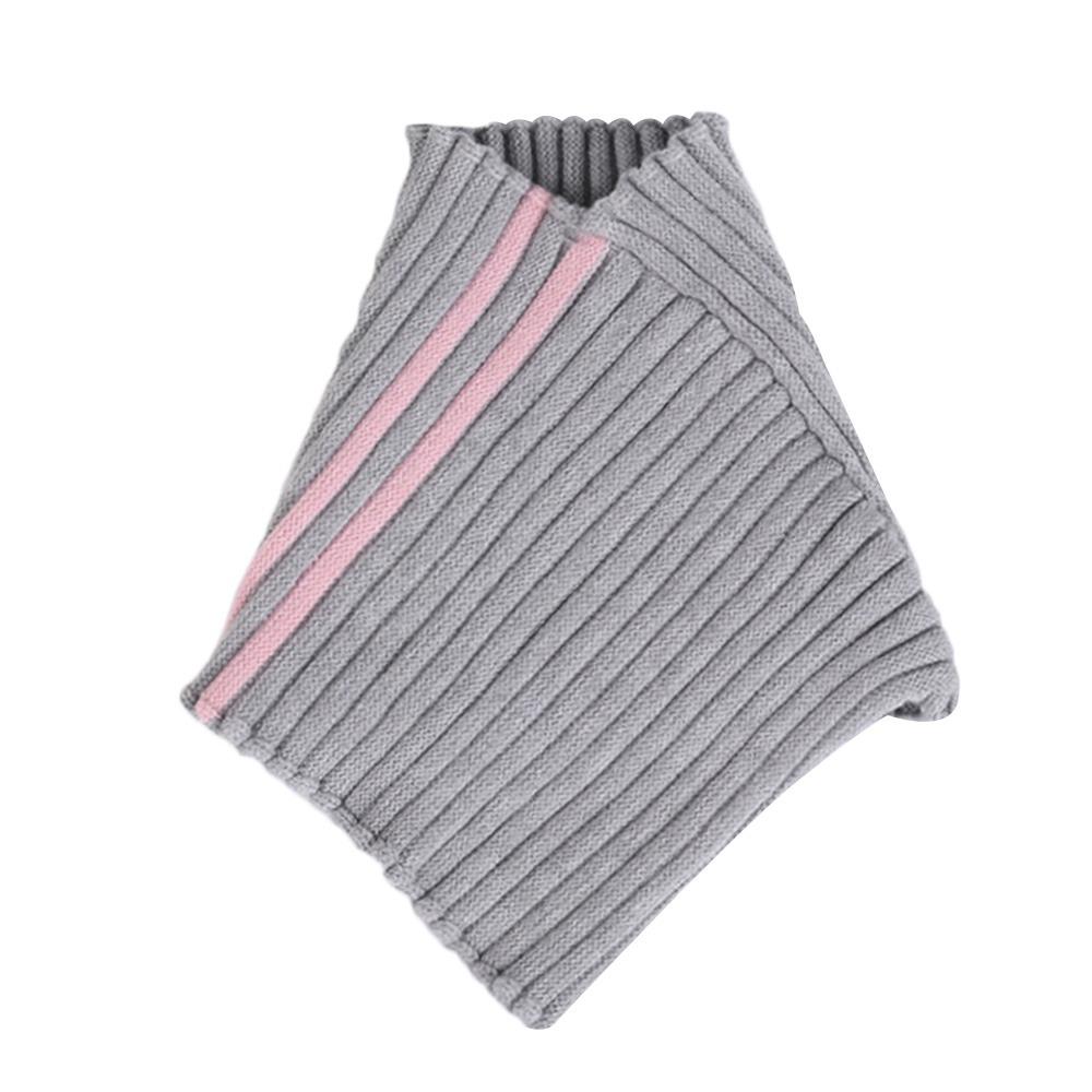 Fashion Winter Knitted Fake Collar Warm Detachable Scarf Windproof Soft Neck Warmer Men Women