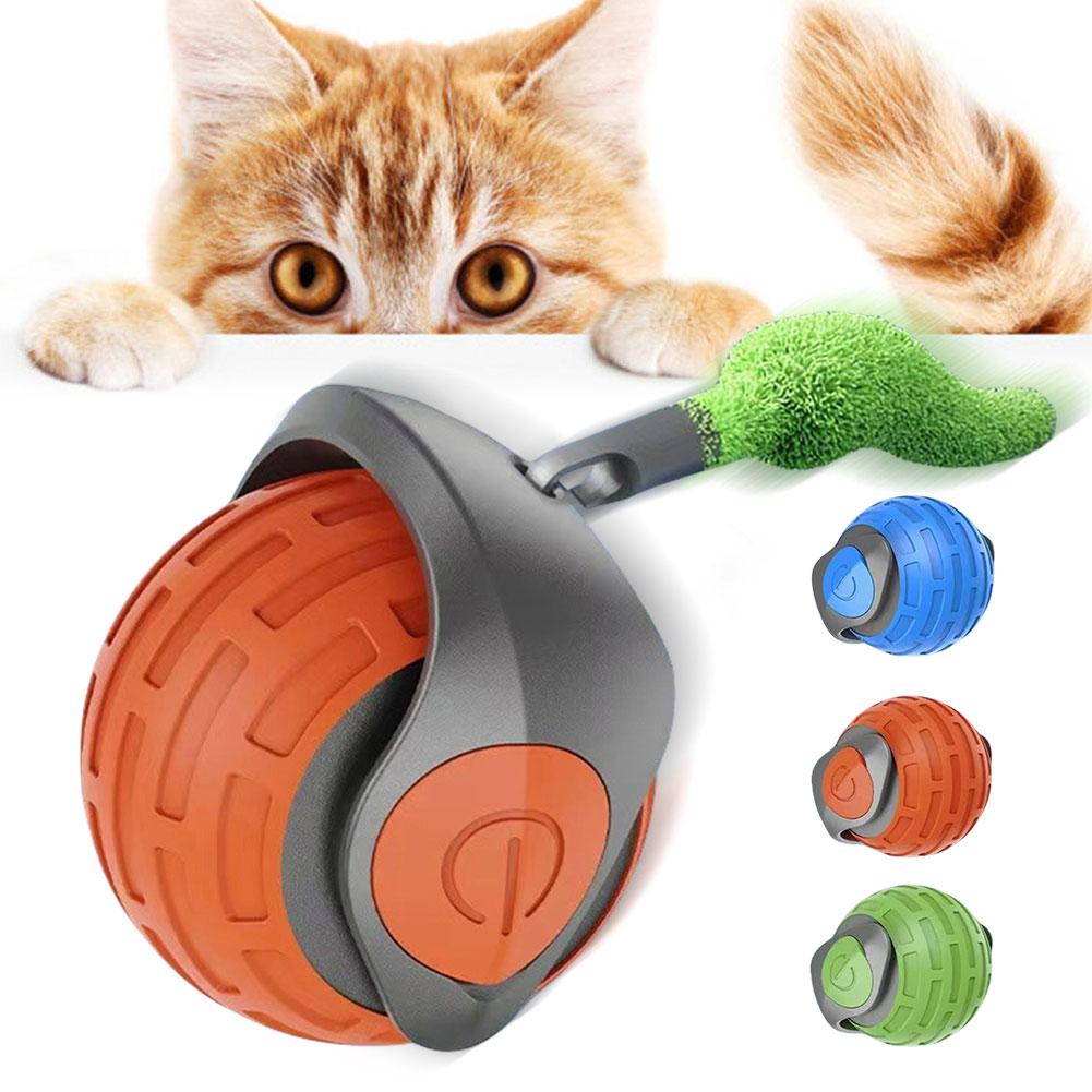 Interactive Cat Toy Ball Cat Interactive Ball Toy Automatic Cat Toy for Endless Entertainment Pet Toys Supplies
