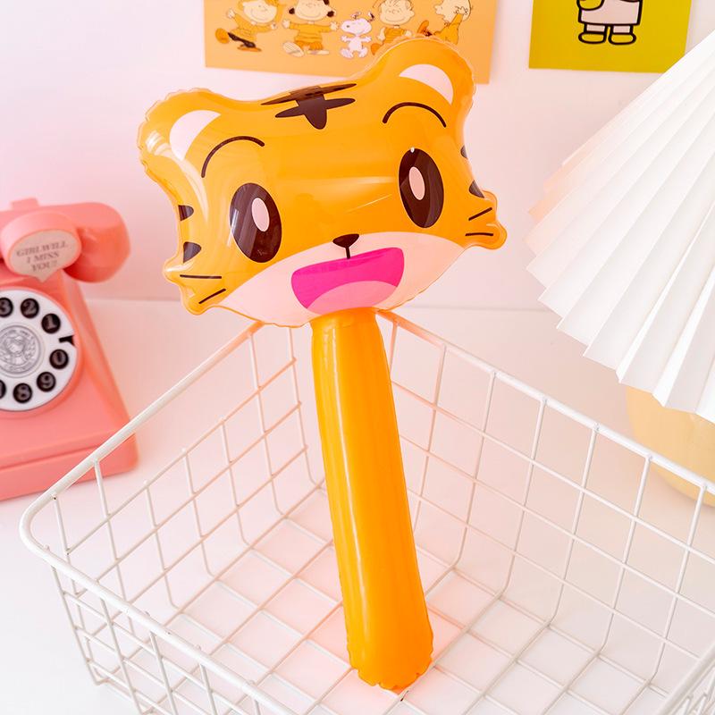 Children's Inflatable Cartoon Animal Hammer Toy with Bell - Small Size