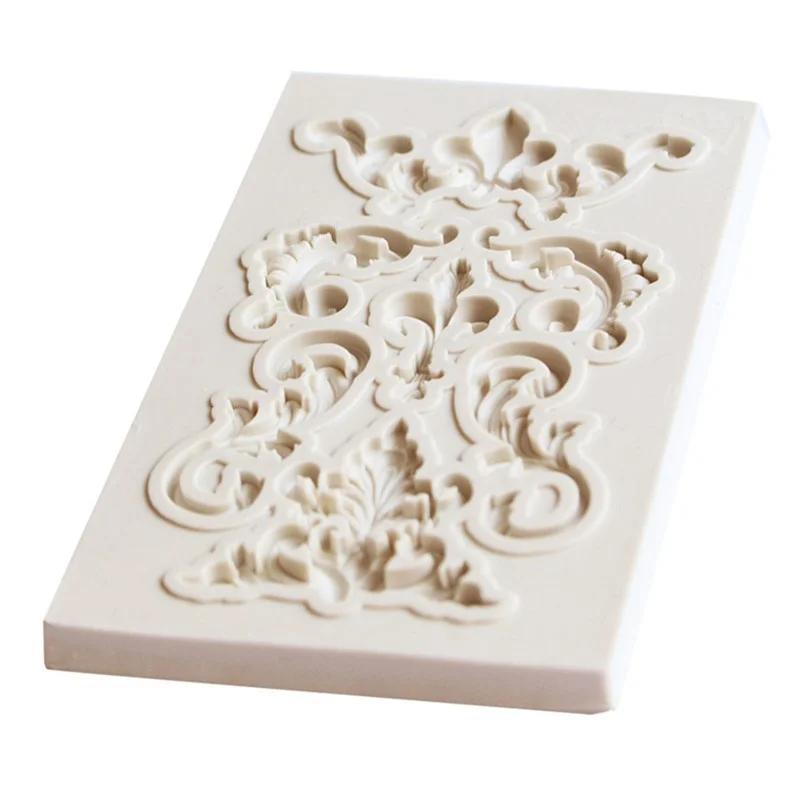 Stampo in Silicone per Bordi Strumenti per Decorare Torte Fondant Stampo per Cioccolato Pasta di Gomma