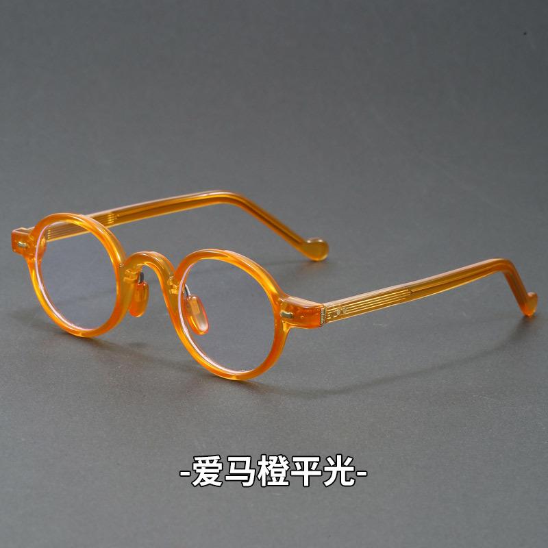 

Orange Vintage Small Round Sunglasses Women Men Classic Luxury Brand Designer Popular Steampunk Shades Hip Hop Sun Glasses UV400 1PCS оранжевый