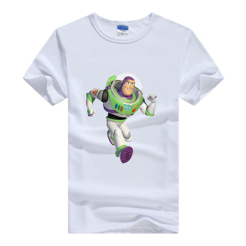 Casual Toy Story Tops White Clothing Short Sleeve Tees Plus Size Blouses Unisex Harajuku Aesthetic Kpop Y2K T-shirts