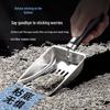 Stainless Steel Cat Litter Scoop with Deodorizing Cleaning Tool
