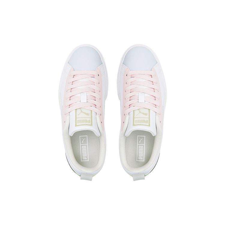 Puma Mayze Leather White Arctic Ice Women Sneakers 385591-02