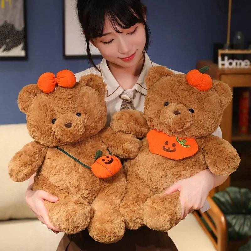Desene animate drăguț de pluș jucărie de vacanță dovleac urs iepure porc pui păpușă pernă însoțește decompresie jucărie ziua de naștere cadou de Halloween