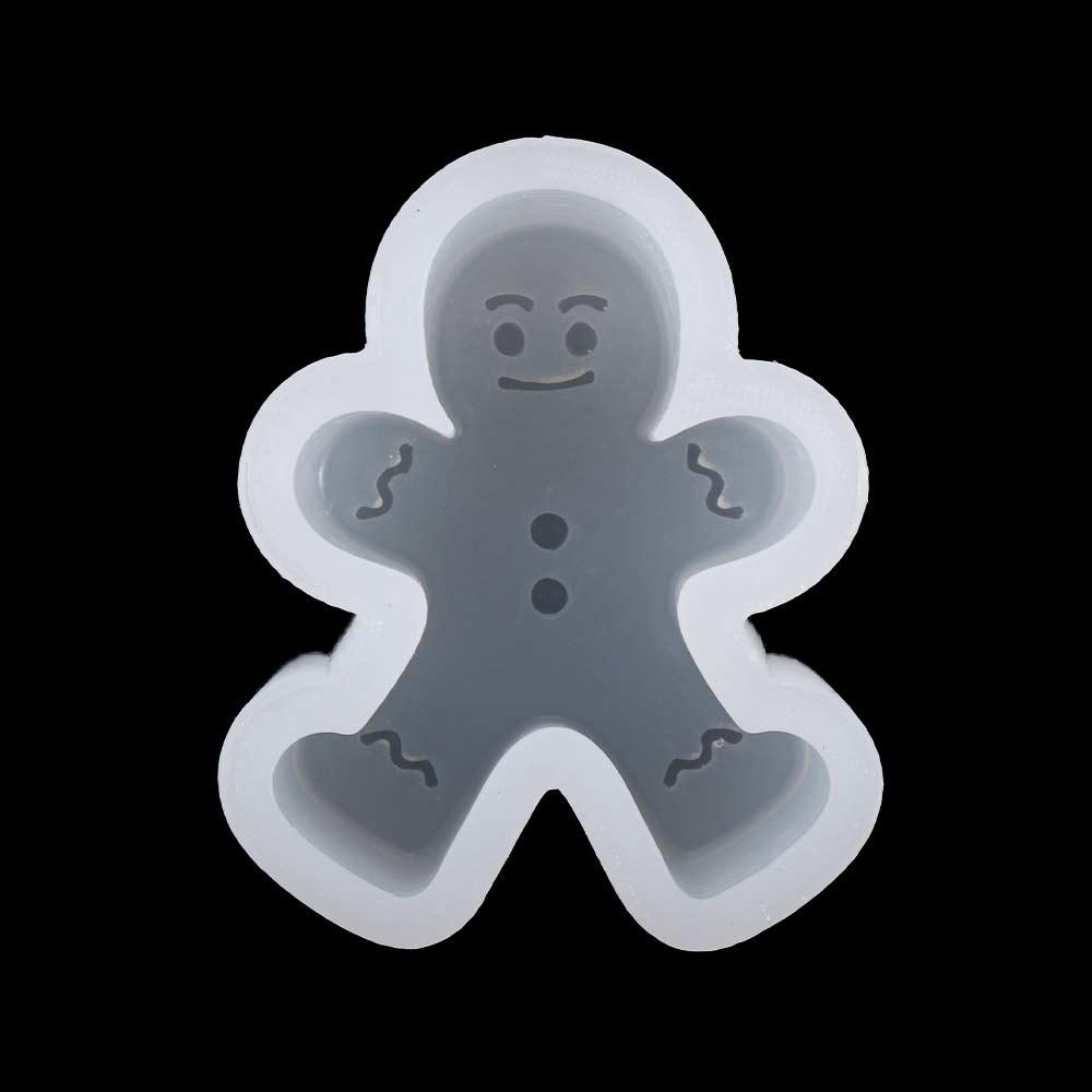 Man Christmas Tree DIY Crafts Elk Baking Mould Soap Making Tool Candle Mold Christmas Decor