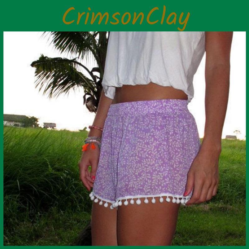 New Women Lady's Sexy Hot Pants Summer Casual Shorts High Waist Short Beach D16 Crafted With Comfortable Spandex Material For All-day Wear