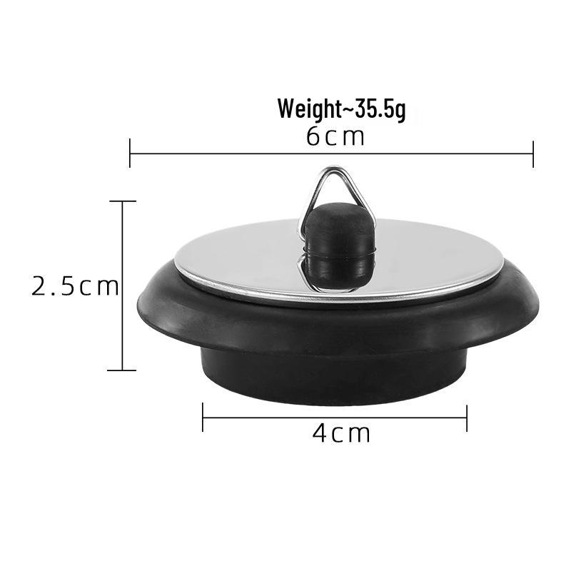 

Силиконовая пробка для слива ванны и раковины