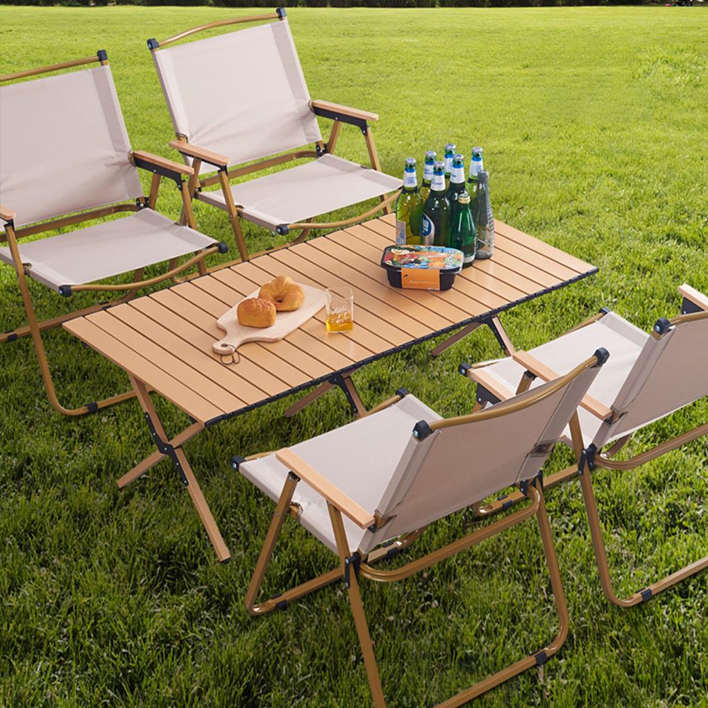 Durable Camping Chairs For Adults Made Of Sturdy Carbon Steel Chair Is Sturdy And Can Withstand Cream-coloured Large Size