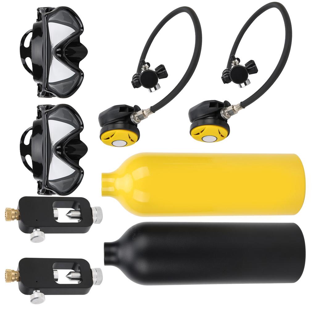 Купить 1L Дайвинг Кислородный баллон Комплект Портативный подводный ...