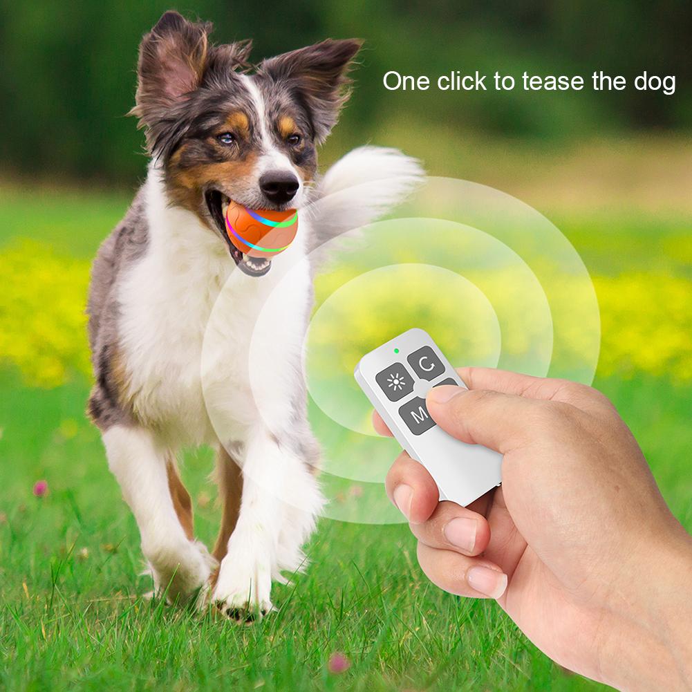 Smart Cat Toys Luminous Waterproof Kitten Ball Toys for All Pet Interactive Game