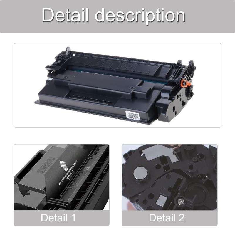 Compatible CF258X Printer Toner Cartridge Large Powder Capacity with Chip Friendly For M404n/404dn Printers