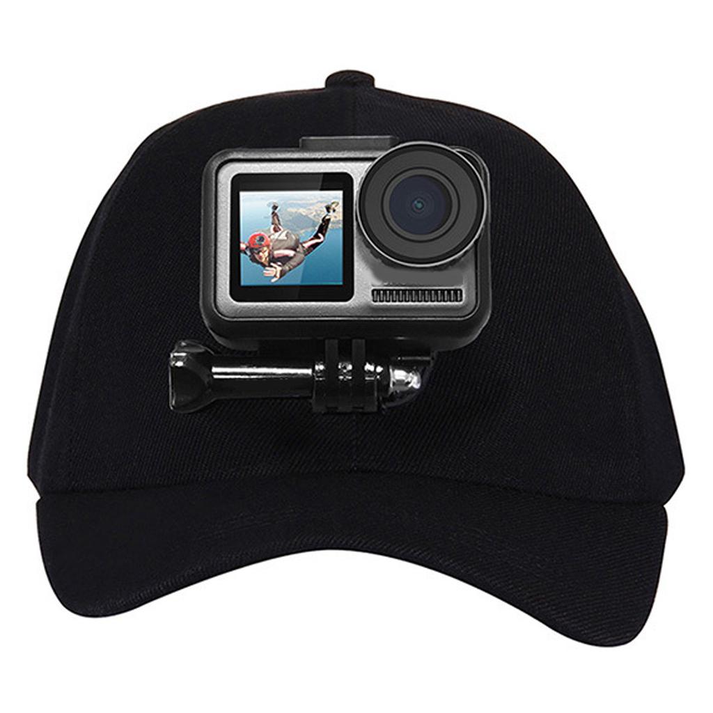 Canvas Sun Hats Adjustable for Head Strap Sports Action Camera For -DJI Osmo