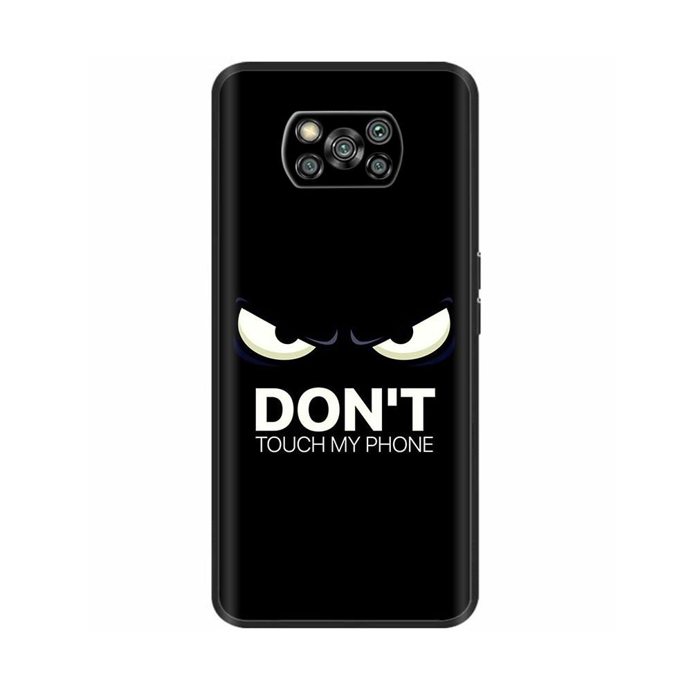 For Xiaomi Poco X3 NFC Case Printed Cartoon Silicone Back Cover Soft Bumper Phone Case For POCO X3 Pro X 3 TPU Case Funda 6.67''