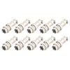 10pcs Aviation Socket Plug GX12 2 Core Connector Signal Transmission