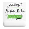 Mousepad - PLANETEE - Best Time Woman Life Assistant - 22x18 Cm - 3 Mm - Smooth Anti-slip Surface