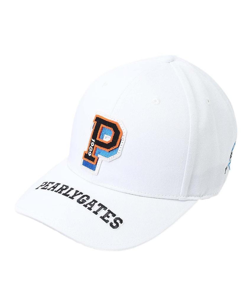 Unisex Cap Size Golf Hat FR [PEARLY GATES] (Recycled Twill, Adjustable) / / 053-5187201 030_White