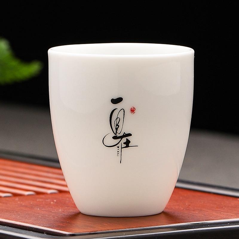 Kung Fu Ceramics Tea Cup Travel Meditation Cup Portable Personal Single Cup Tea Chinese House Drinking Teaware Accessories New